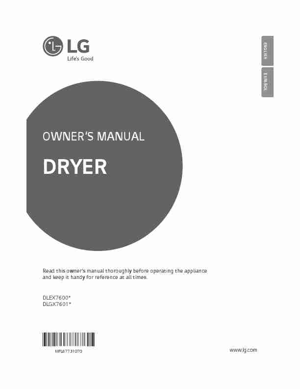 Lg Dle7300we Dryer Manual-page_pdf